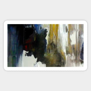 modern abstract painting luxury Magnet